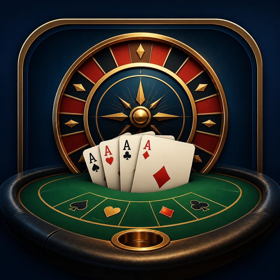 Original live table games category artwork